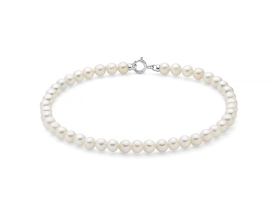 Bracciale Miluna Donna Perle in Oro bianco Perla PBR3730 - PBR3730